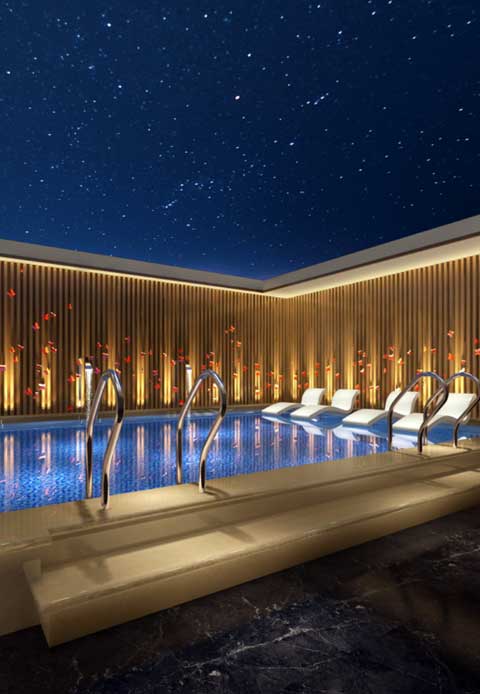 Maszyna do łaźni parowej dla stowarzyszenia SPA i rekreacji