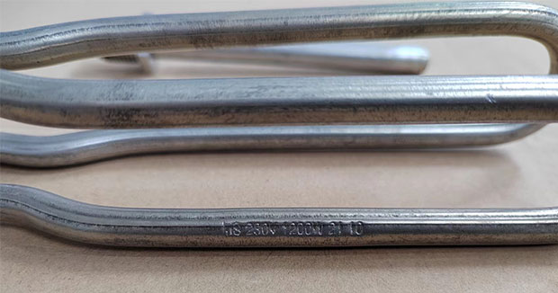 Szczegół elementu grzewczego